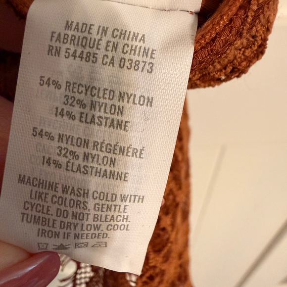 aerie Rust Lace Bralette Womens XL with Adjustable Straps - Picture 8 of 8